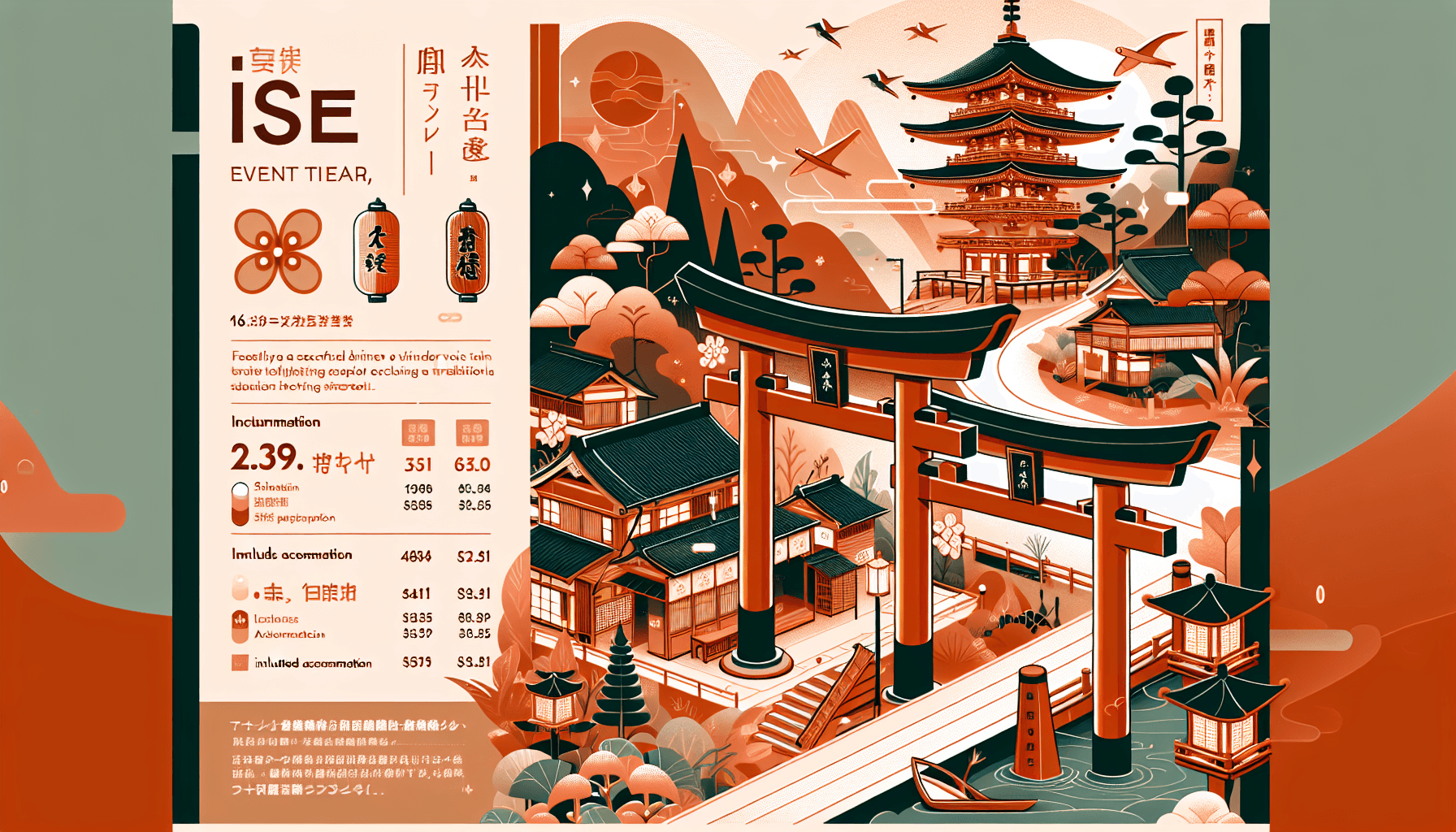 伊勢ツアー ── 朔日参り&おかげ横丁(宿泊付き・8名限定)